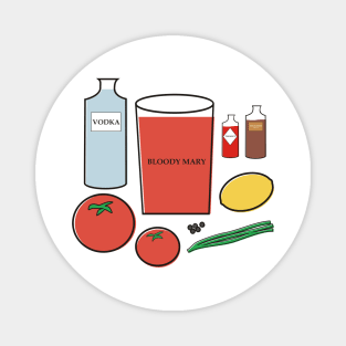 Bloody Mary (cocktail) Magnet